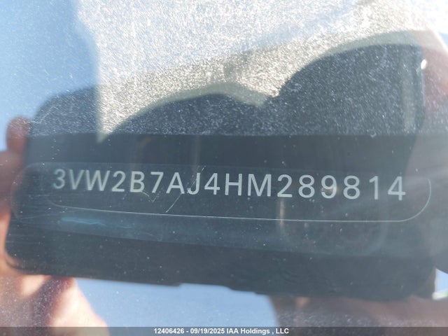 3VW2B7AJ4HM289814 Volkswagen 1.4 tsi