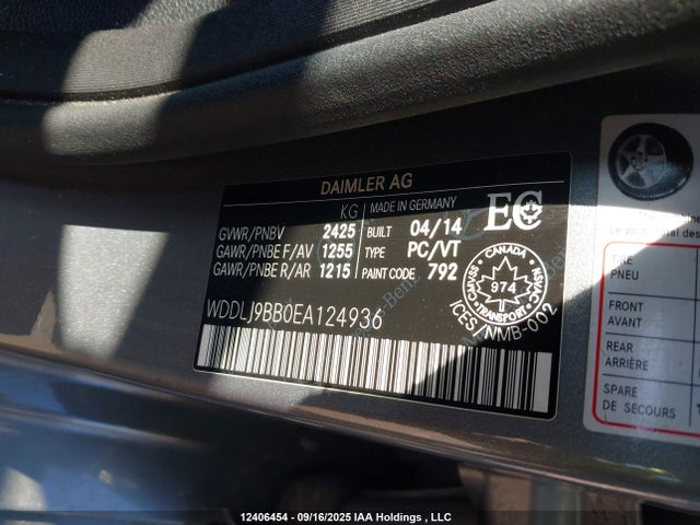 Mercedes-Benz Cls-Class 2014 WDDLJ9BB0EA124936 Image 36