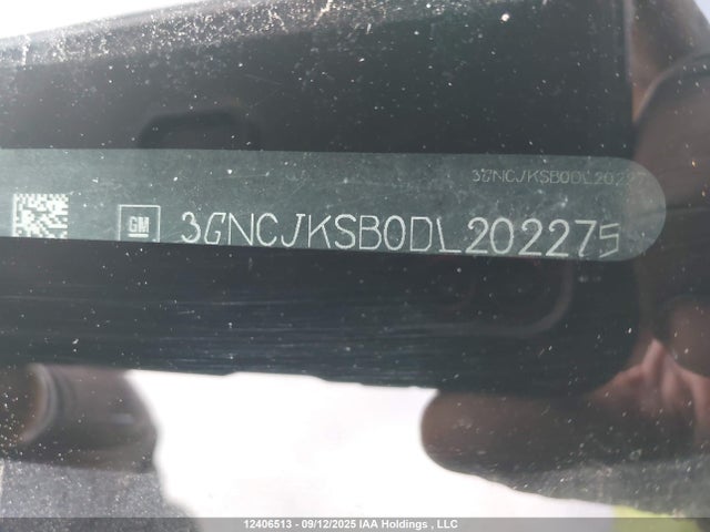 Продажа на аукционе авто 2013 Chevrolet Trax Ls, vin: 3GNCJKSB0DL202275, номер лота: 12406513