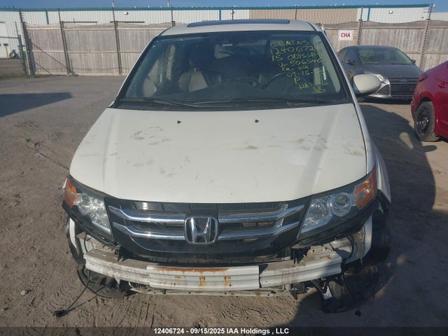 2015 Honda Odyssey Exl მანქანა იყიდება აუქციონზე, vin: 5FNRL5H6XFB506546, აუქციონის ნომერი: 12406724