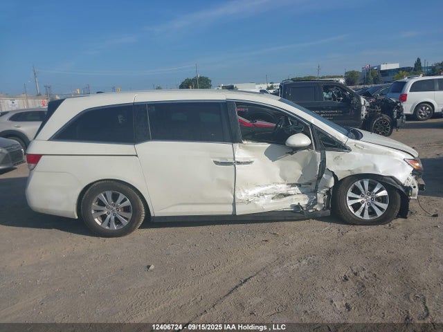 2015 Honda Odyssey Exl მანქანა იყიდება აუქციონზე, vin: 5FNRL5H6XFB506546, აუქციონის ნომერი: 12406724