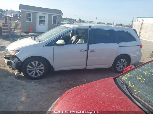2015 Honda Odyssey Exl მანქანა იყიდება აუქციონზე, vin: 5FNRL5H6XFB506546, აუქციონის ნომერი: 12406724