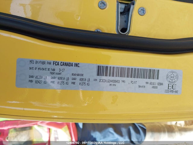 Dodge Charger 2017 2C3CDXJG2HH599453 Image 9