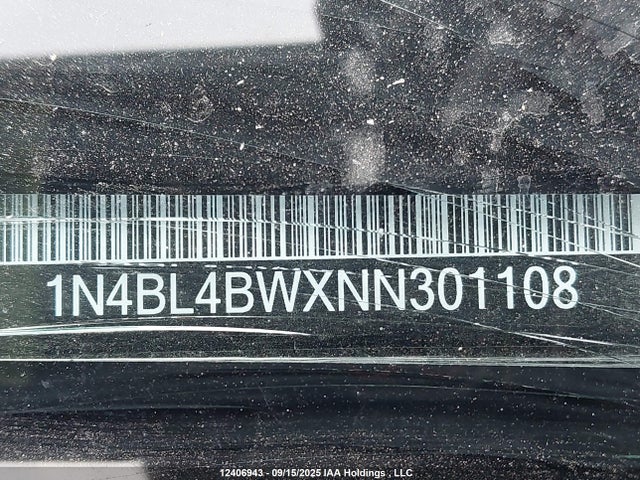 1N4BL4BWXNN301108 Nissan 2022