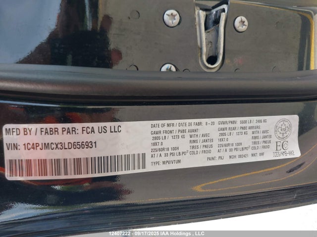 1C4PJMCX3LD656931 Jeep 2020