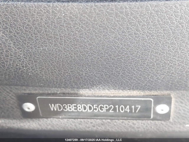 Продажа на аукционе авто 2016 Mercedes-benz Sprinter 2500 High Roof, vin: WD3BE8DD5GP210417, номер лота: 12407259