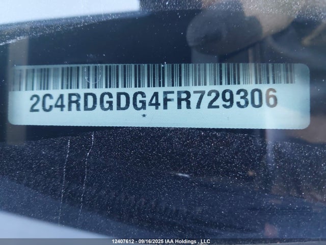 Dodge Grand Caravan 2015 2C4RDGDG4FR729306 Image 9