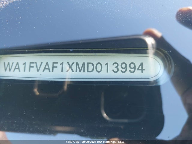 Audi Q8 2021 WA1FVAF1XMD013994 Image 19