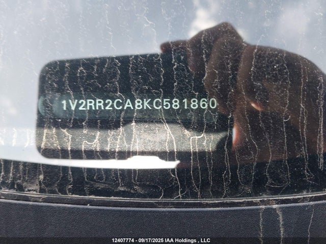 1V2RR2CA8KC581860 Volkswagen fsi