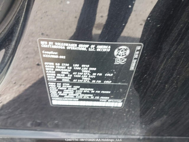 1V2RR2CA8KC581860 Volkswagen fsi