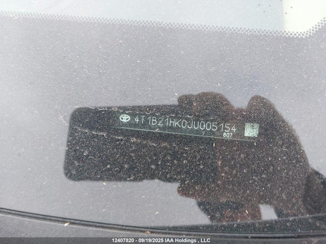 4T1B21HK0JU005154 Toyota a25a-fxs port+direct