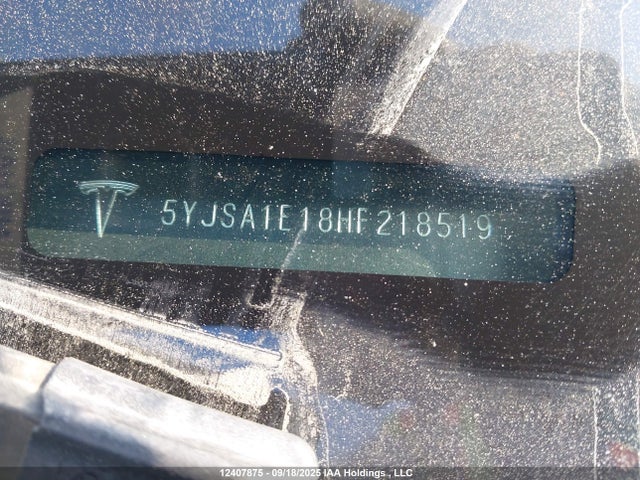 Aukcja sprzedaży 2017 Tesla Model S 60/75, vin: 5YJSA1E18HF218519, numer aukcji: 12407875