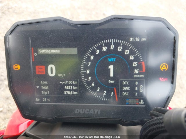 ZDMFAKWW1PB009033 Ducati Streetfighter