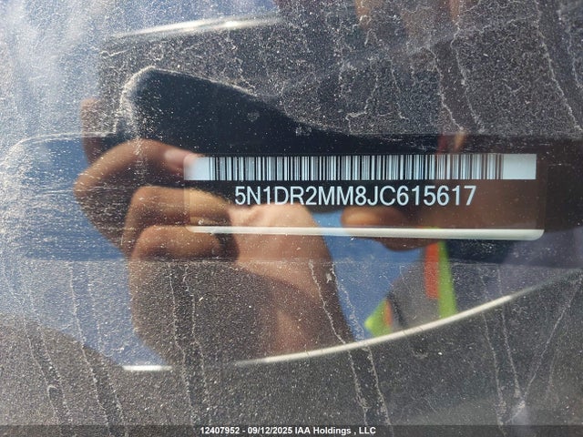 5N1DR2MM8JC615617 Nissan Pathfinder