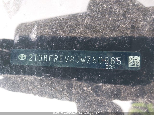 Toyota 2ar-fe 2018 2T3BFREV8JW760965 Image 20