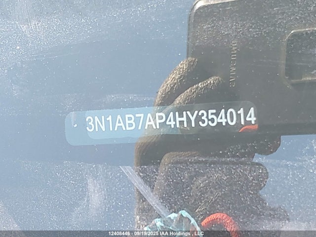 Nissan Sentra 2017 3N1AB7AP4HY354014 Image 9