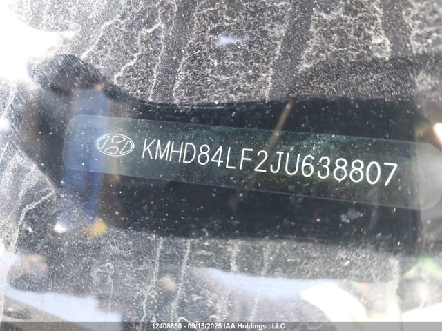 KMHD84LF2JU638807 Hyundai ELANTRA GL