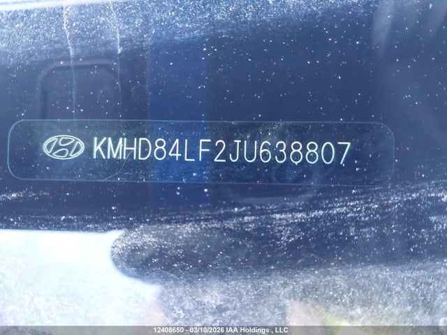 KMHD84LF2JU638807 Hyundai ELANTRA GL