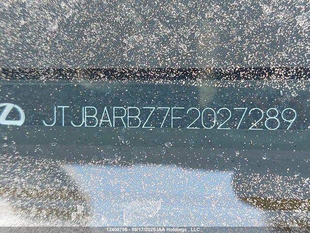 JTJBARBZ7F2027289 Lexus 8ar-fts