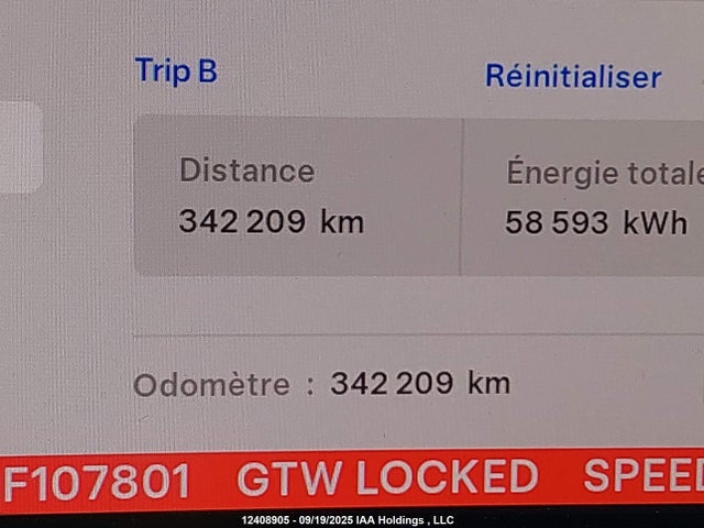 5YJ3E1EB9NF107801 Tesla MODEL 3