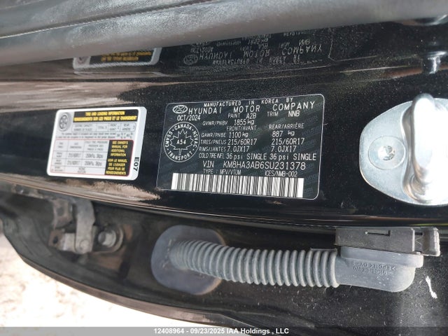 KM8HA3AB6SU231378 Hyundai mpi nu pe