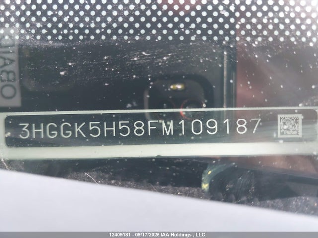 3HGGK5H58FM109187 Honda l15b1