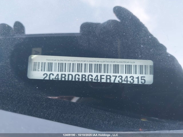 Dodge Grand Caravan 2015 2C4RDGBG4FR734315 Image 9