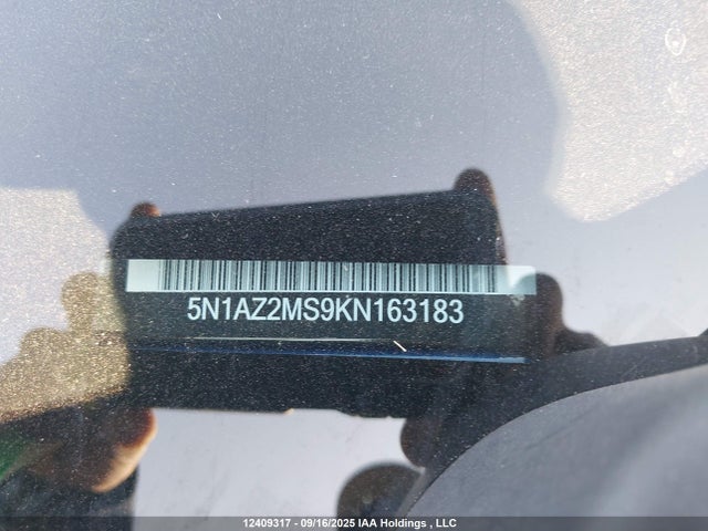5N1AZ2MS9KN163183 Nissan 2019
