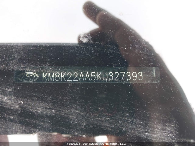 KM8K22AA5KU327393 Hyundai mpi nu