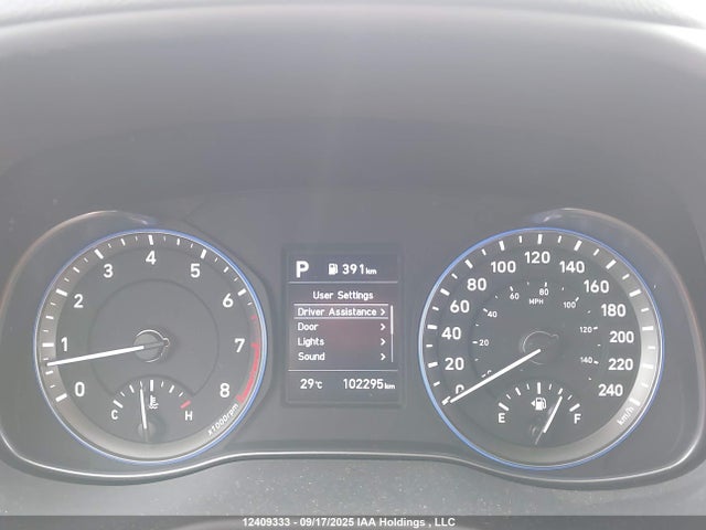 KM8K22AA5KU327393 Hyundai mpi nu