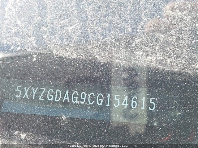 Aukcja sprzedaży 2012 Hyundai Santa Fe Gls, vin: 5XYZGDAG9CG154615, numer aukcji: 12409432