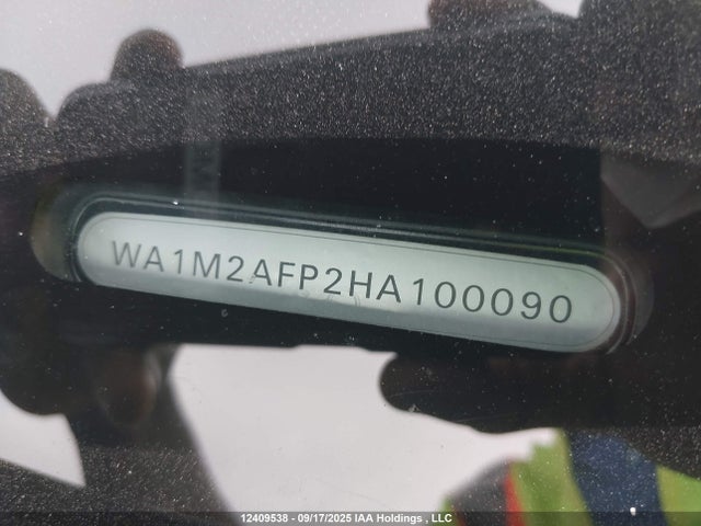 WA1M2AFP2HA100090 Audi 2.0t