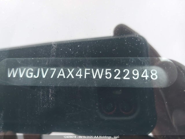 WVGJV7AX4FW522948 Volkswagen 2015