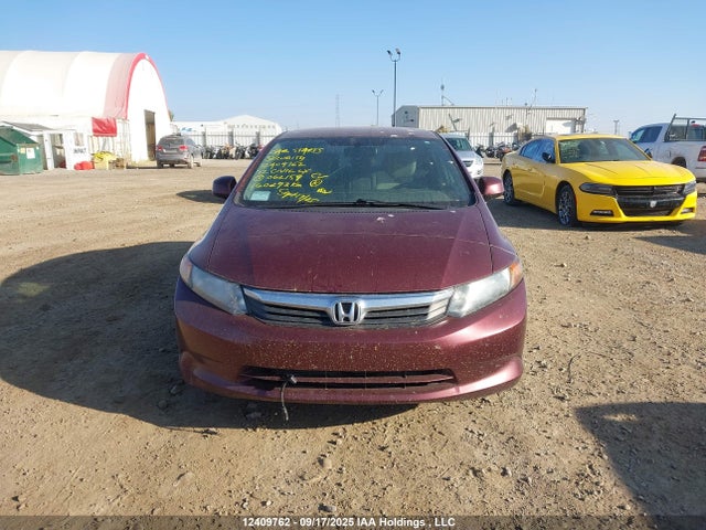 Aukcja sprzedaży 2012 Honda Civic Lx, vin: 2HGFB2F4XCH062159, numer aukcji: 12409762