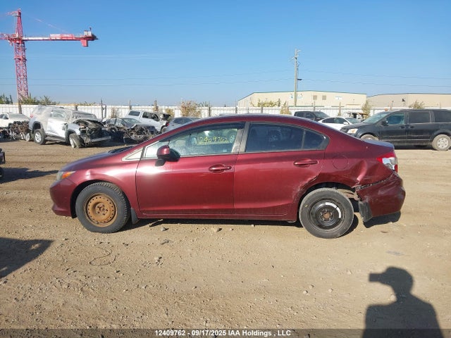 Aukcja sprzedaży 2012 Honda Civic Lx, vin: 2HGFB2F4XCH062159, numer aukcji: 12409762