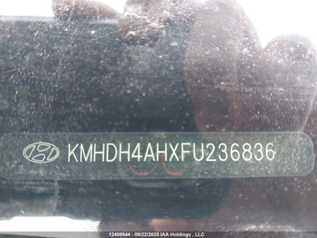 KMHDH4AHXFU236836 Hyundai dohc gdi nu