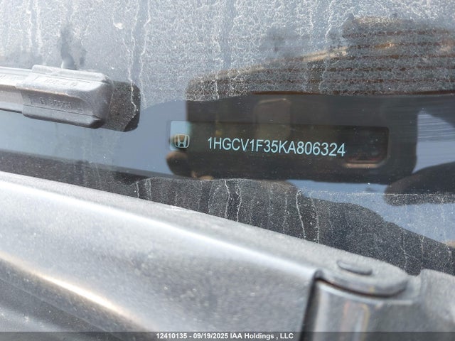 1HGCV1F35KA806324 Honda l15be