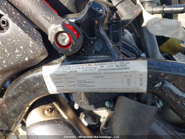 Ducati Hypermotard 2025 ZDMBAS2N9SB002903 Image 13