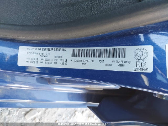 1C3CCCAB1FN507351 Chrysler 200