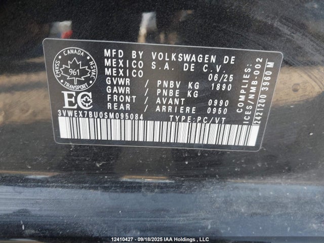 Volkswagen tsi 2025 3VWEX7BU0SM095084 Image 18