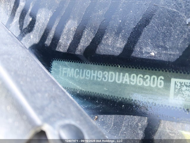 Aukcja sprzedaży 2013 Ford Escape Sel, vin: 1FMCU9H93DUA96306, numer aukcji: 12407871