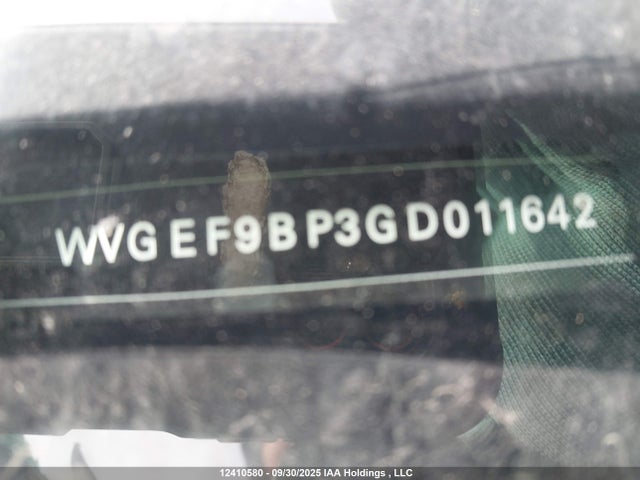 WVGEF9BP3GD011642 Volkswagen V6 Fsi/tdi
