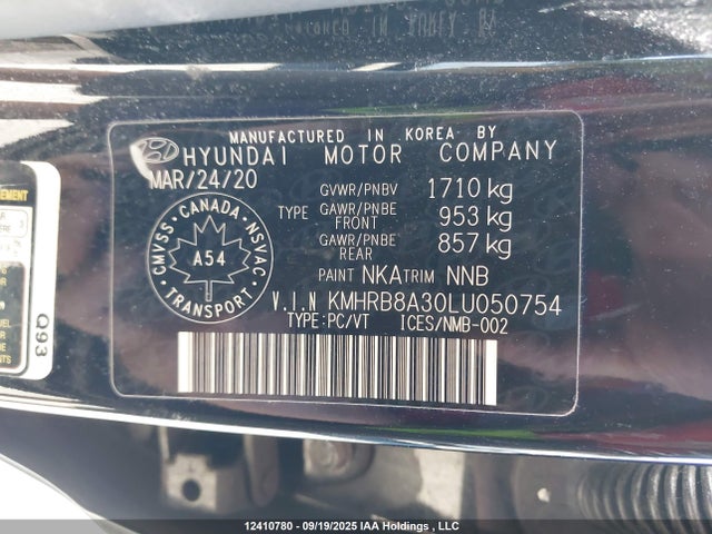 Hyundai mpi gamma ii 2020 KMHRB8A30LU050754 Image 18