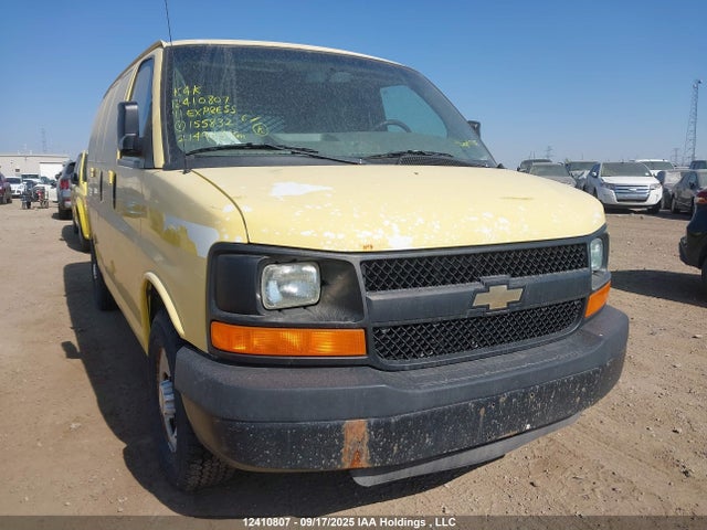 2011 Chevrolet Express G2500 მანქანა იყიდება აუქციონზე, vin: 1GCWGFCA3B1155832, აუქციონის ნომერი: 12410807