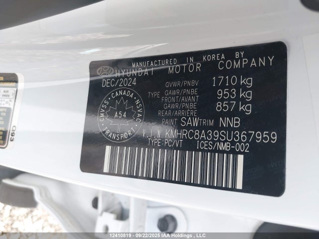 Hyundai mpi gamma ii 2025 KMHRC8A39SU367959 Image 9