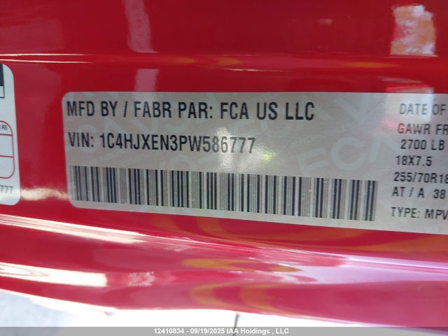 1C4HJXEN3PW586777 Jeep 2023