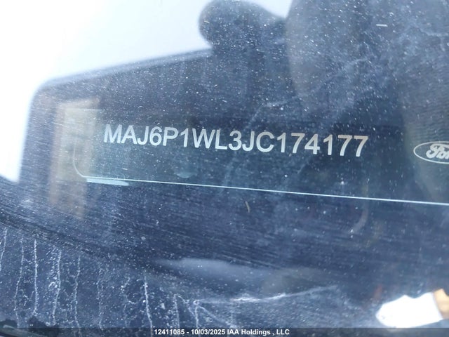 MAJ6P1WL3JC174177 Ford 2018