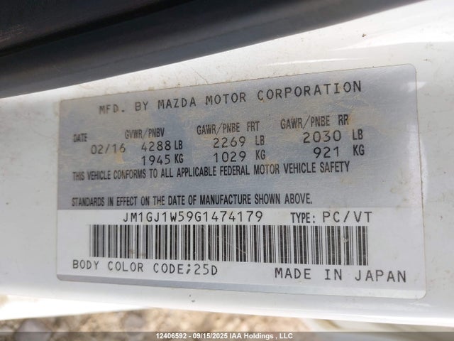 JM1GJ1W59G1474179 Mazda py