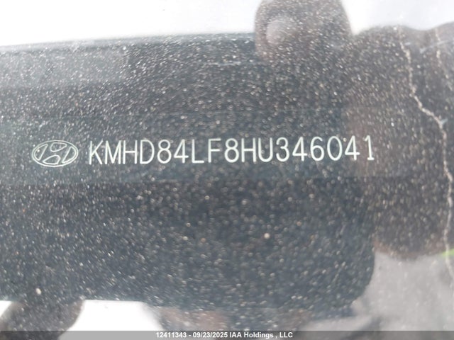 KMHD84LF8HU346041 Hyundai 2017