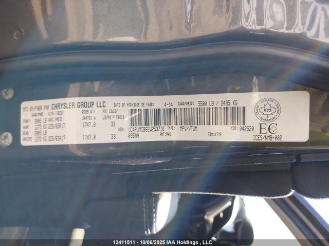 Jeep 2014 2014 1C4PJMCB6EW253716 Image 9